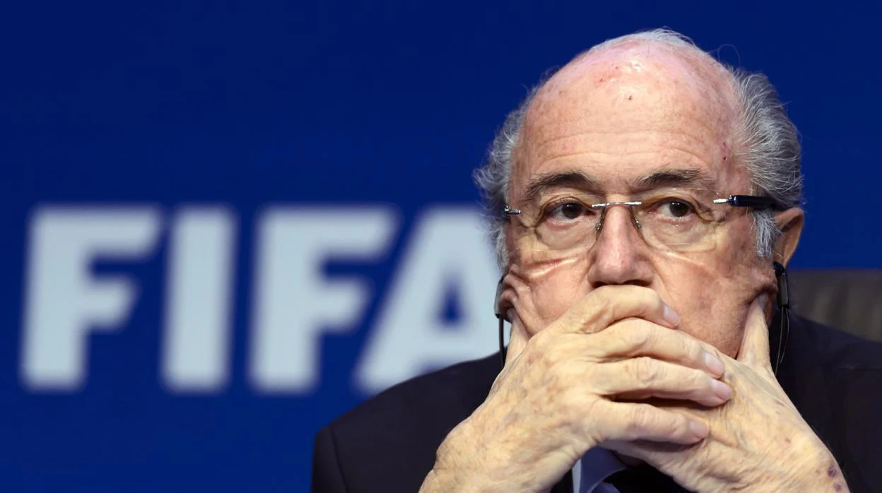 Joseph Blatter, en una foto de archivo de 2015