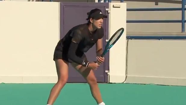 Muguruza, sin piedad ante Sasnovich
