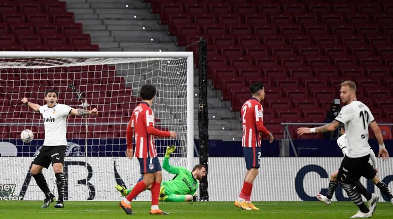 El golazo de Racic que sorprendió a Oblak