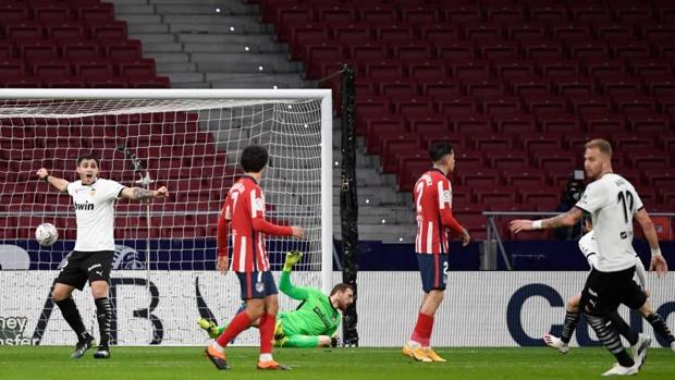 El golazo de Racic que sorprendió a Oblak