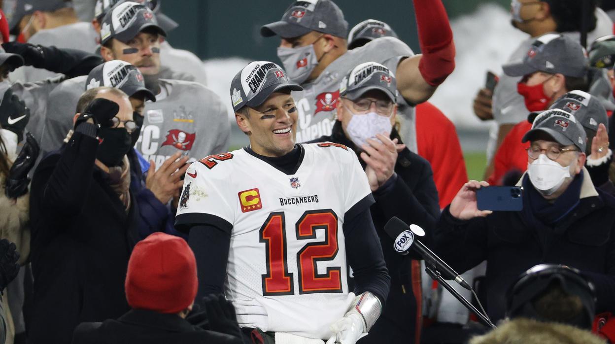 Tom Brady, tras el triunfo de los Buccaneers ante los Packers