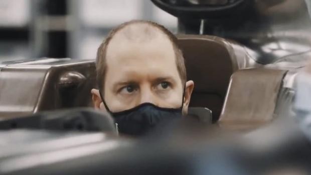 El nuevo look de Vettel en Aston Martin