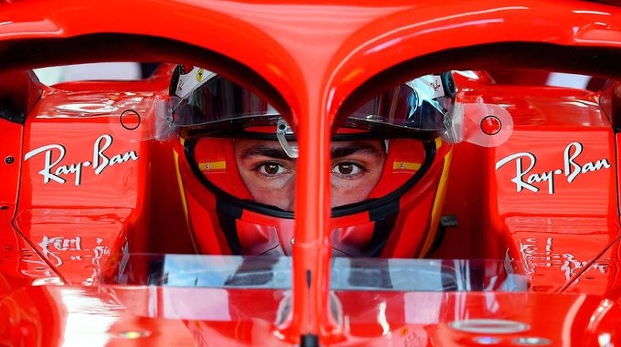 Carlos Sainz hereda la estructura de Vettel