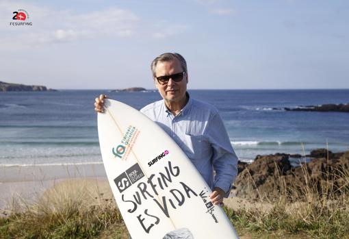 Carlos García reelegido como Presidente de la Federación Española de Surfing