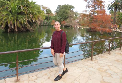 Carla Suárez, de paseo por Barcelona