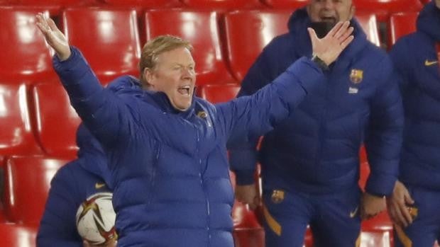 Koeman: «Estamos matando a los jugadores, no podemos seguir así»