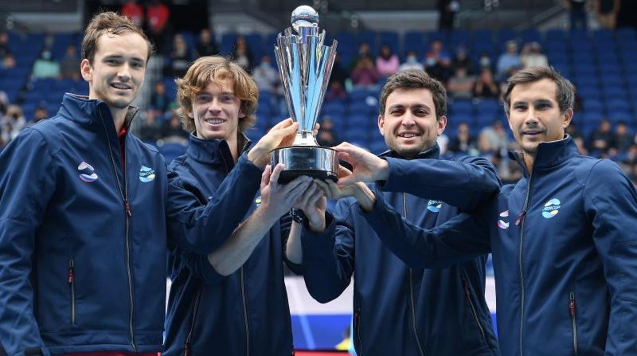 Rusia, campeona de la ATP Cup