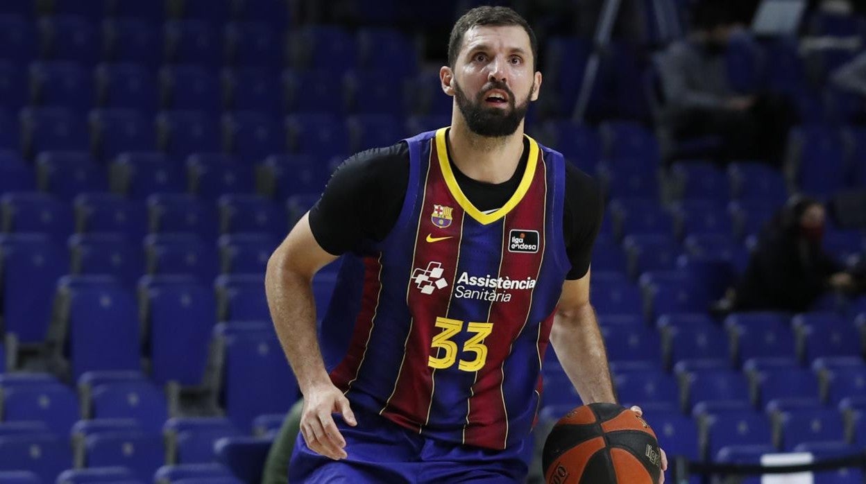 Mirotic busca su primera alegría de azulgrana