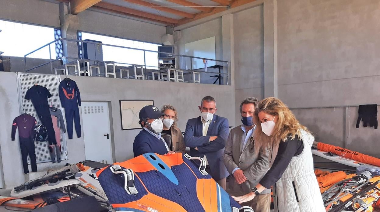 La delegada del Gobierno de la Junta Ana Mestre visitó las instalaciones.