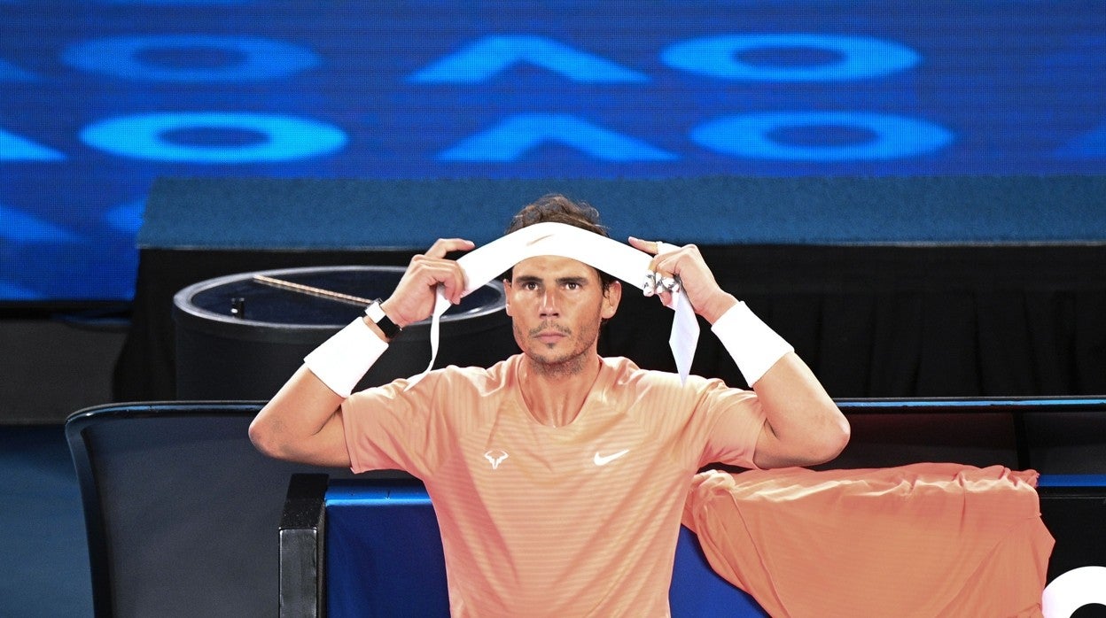 Nadal: «Es el primer día que noto una mejoría en la espalda»