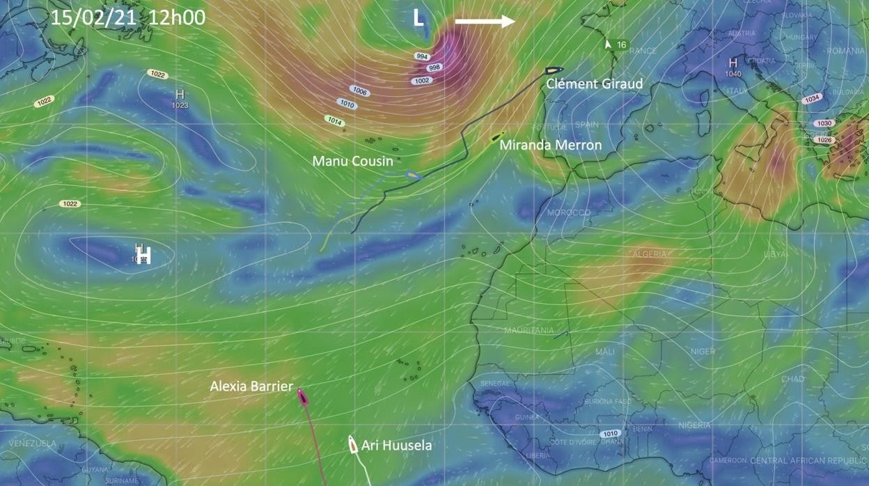 Los últimos IMOCA ya navegan en el hemisferio norte