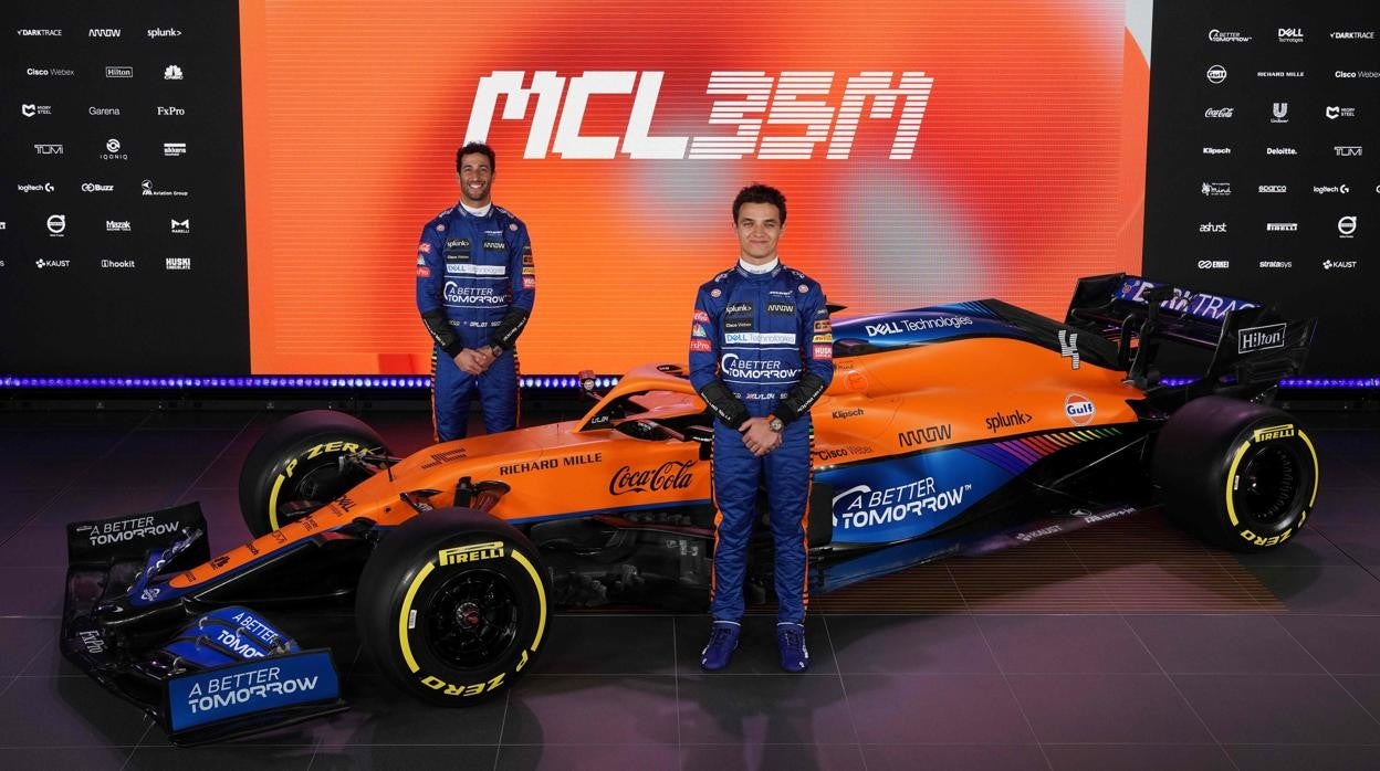 La nueva imagen del McLaren