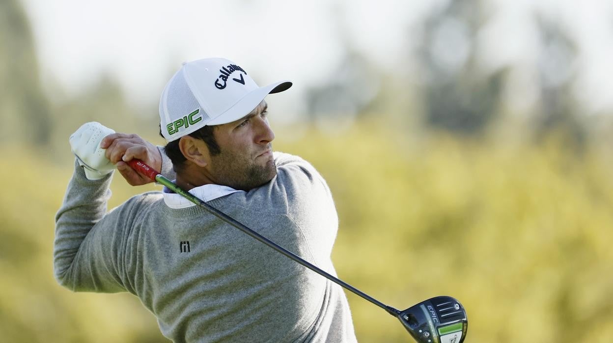 Rahm, durante el torneo Génesis Invitational de California