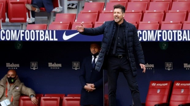 Simeone: «No busco excusas, me quedo con el segundo tiempo»