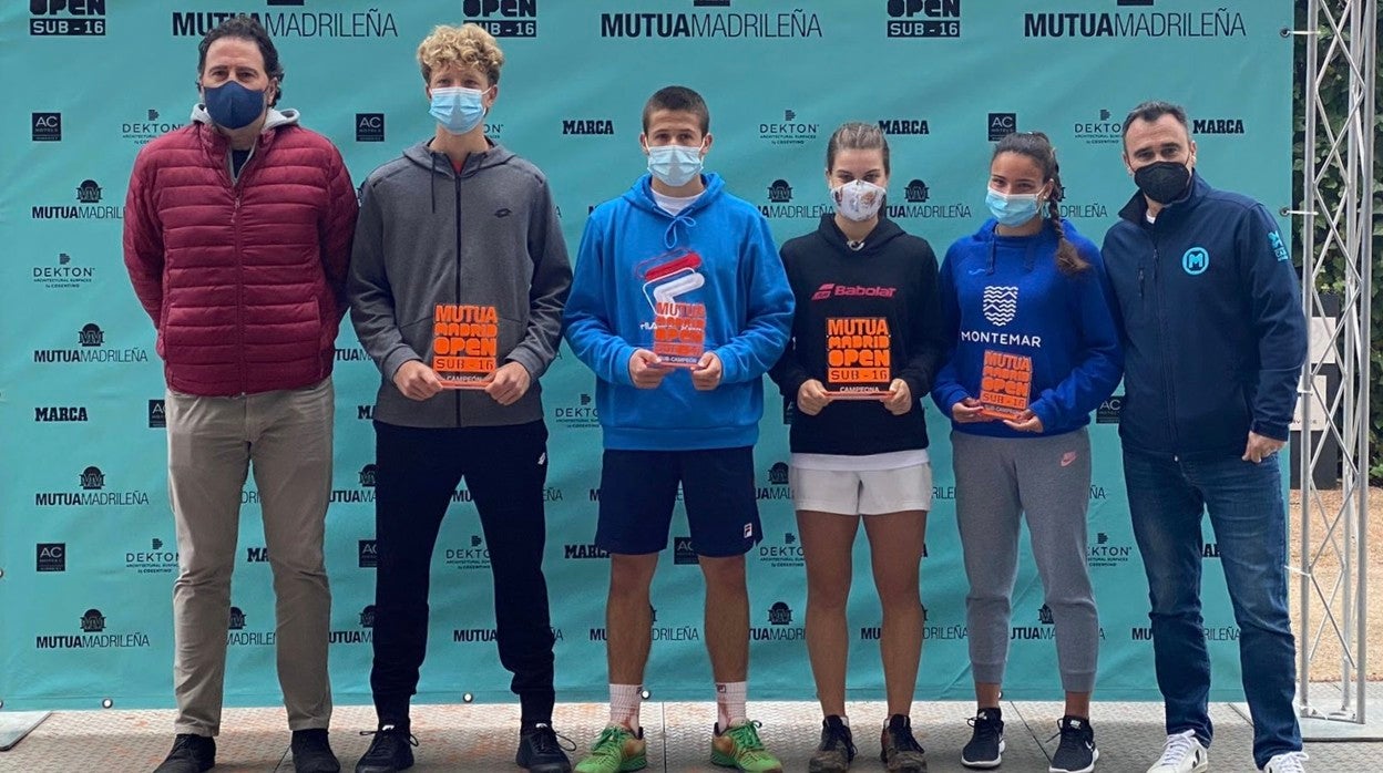 Martín Landaluce repite victoria en el sub 16 de la Caja Mágica