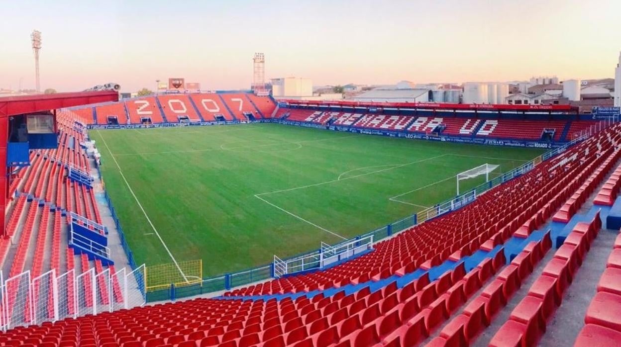 Francisco de la Hera, el estadio del Extremadura UD