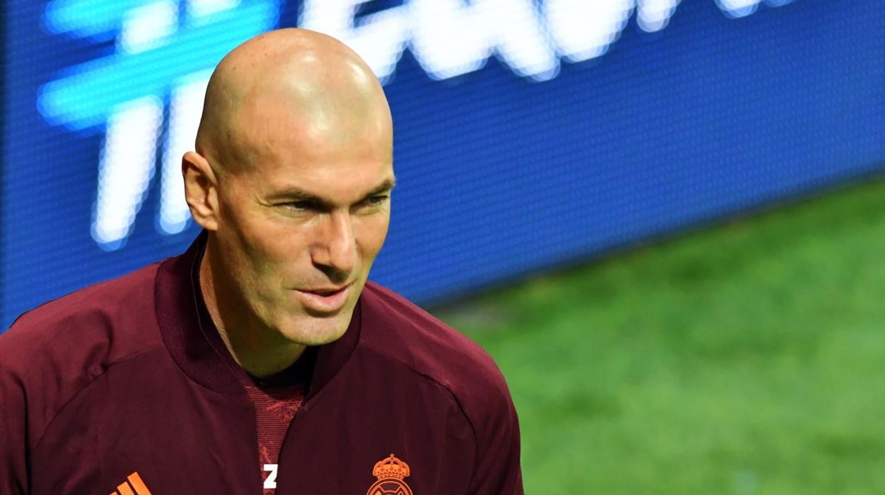 Zinedine Zidane en una imagen de archivo reciente