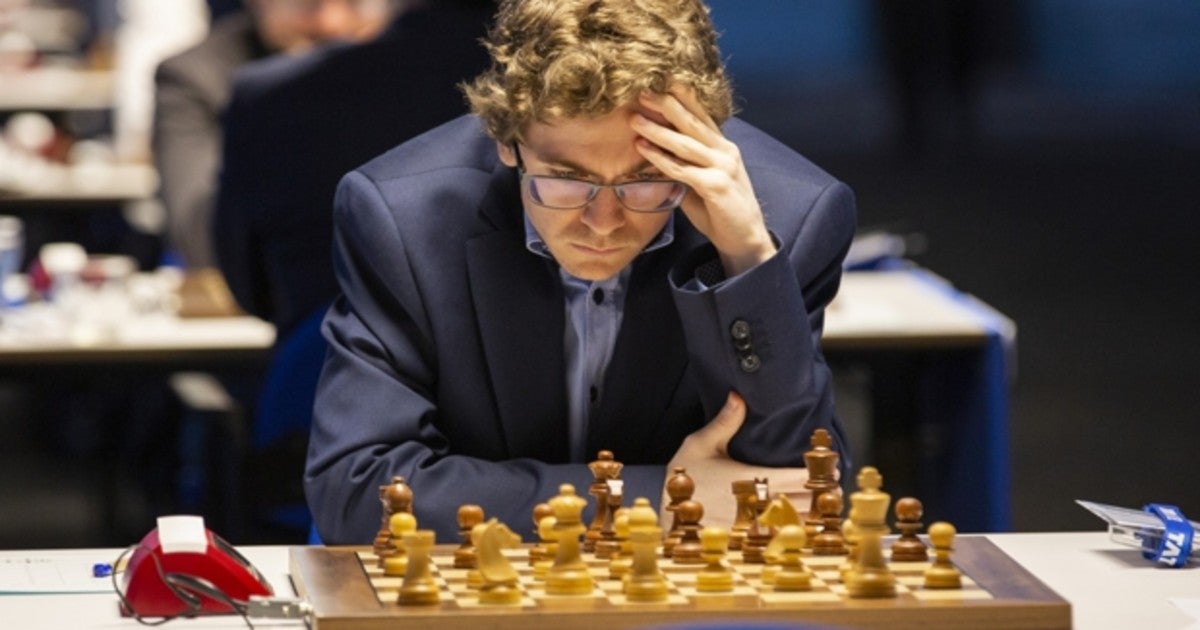 David Antón, en el torneo de Wijk aan Zee, donde hizo tablas con los dos mejores del mundo, Carlsen y Caruana