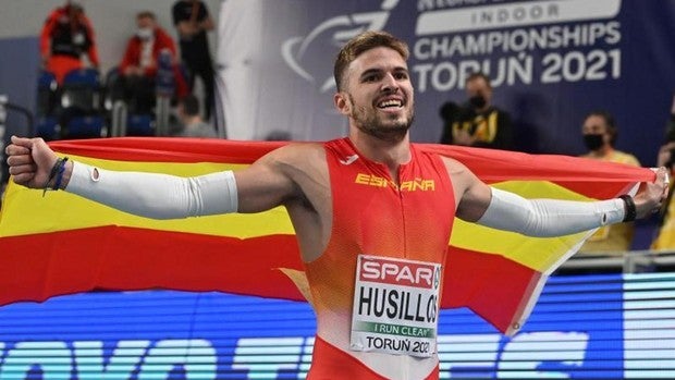 Husillos, campeón de Europa de 400 metros