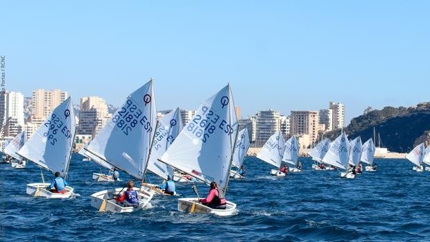 El Optimist valenciano tiene una cita en el Náutico de Calpe