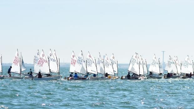 Cádiz acoge la Copa de Andalucía de Optimist