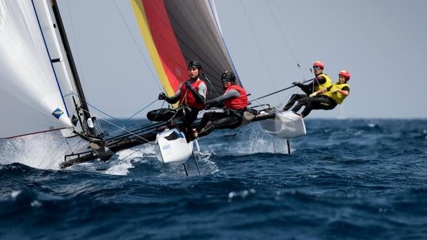 Diego Botín y Iago López-Marra y Tara Pacheco y Florian Trittel ya son líderes en Lanzarote