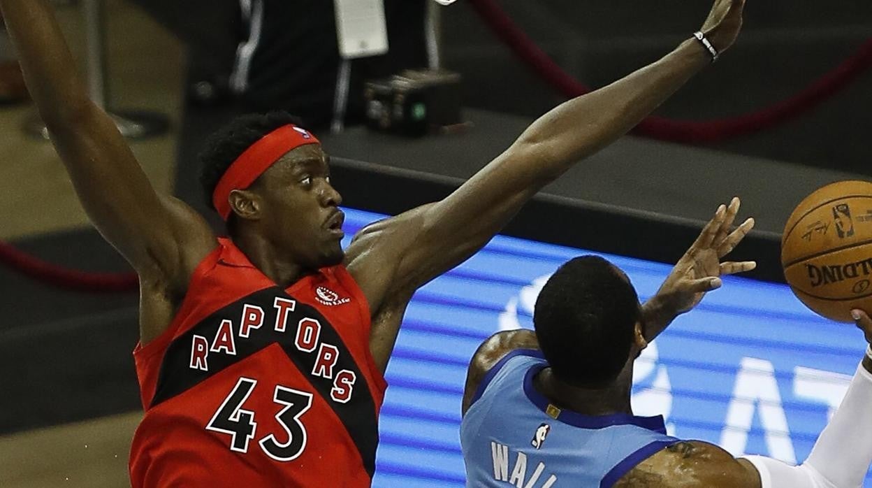 Siakam, en un partido de los Raptors