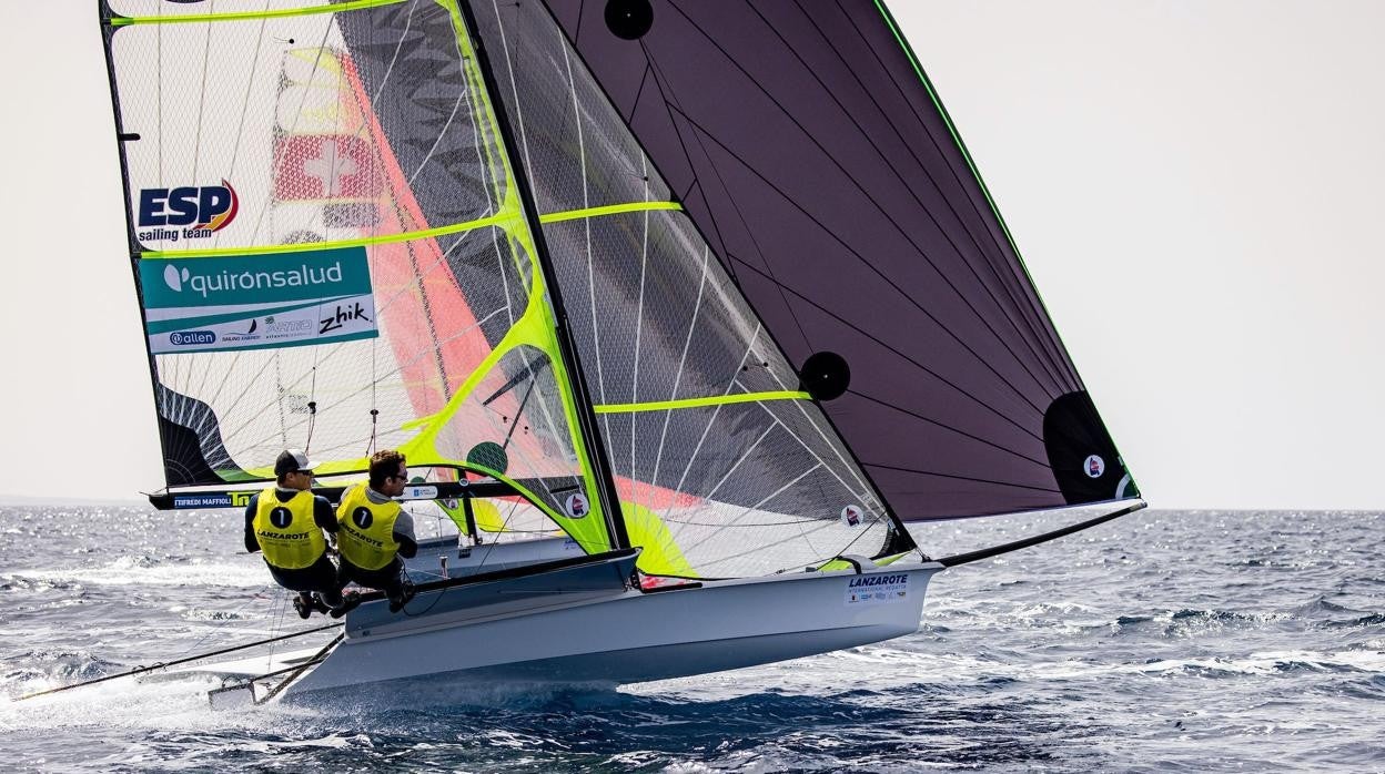 Diego Botín y Iago López-Marra, ganadores virtuales en Lanzarote