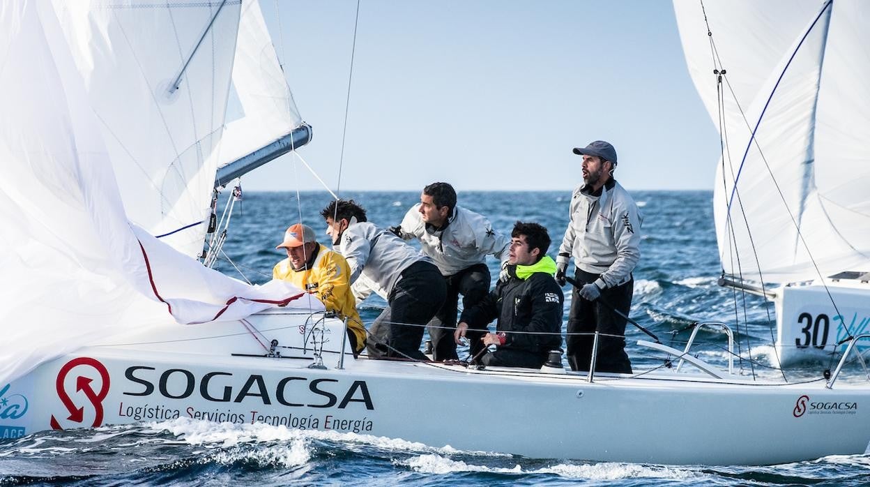 «Noticia», favorito en las Vigo Spring Series de J70