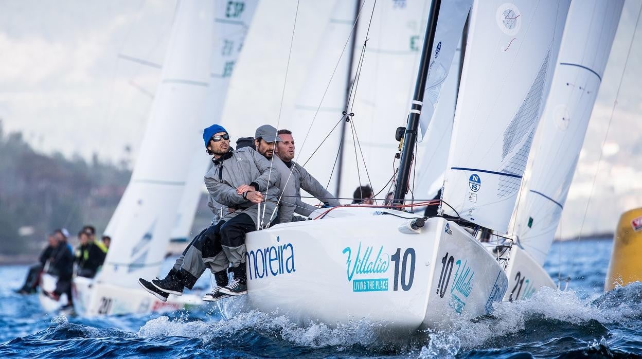 La «Guardia &amp; Moreira», líder destacado de las Vigo Spring Series