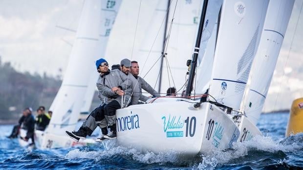 La «Guardia & Moreira», líder destacado de las Vigo Spring Series
