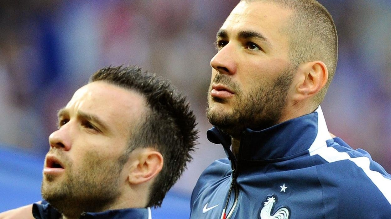 Valbuena y Benzema