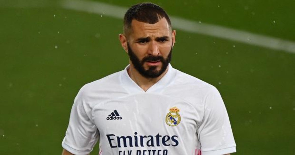 El cabezazo de Benzema, su tanto 18 en Liga