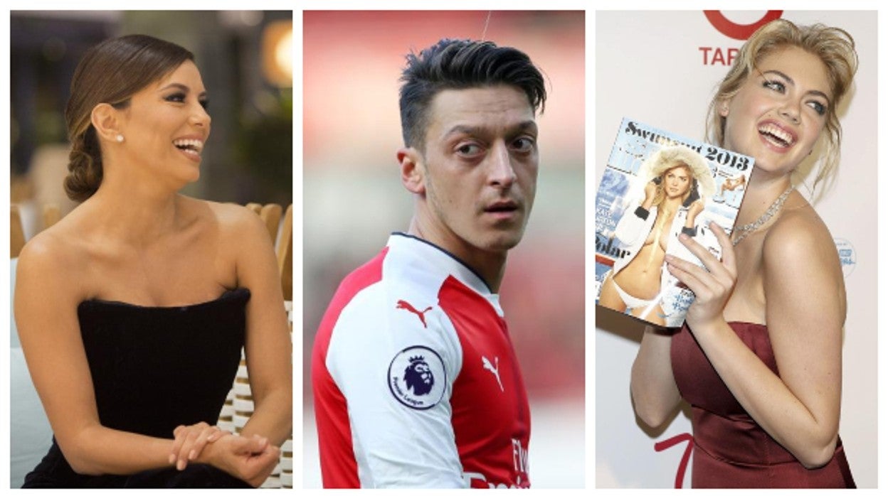 La insólita inversión de Mesut Ozil con Eva Longoria y Kate Upton