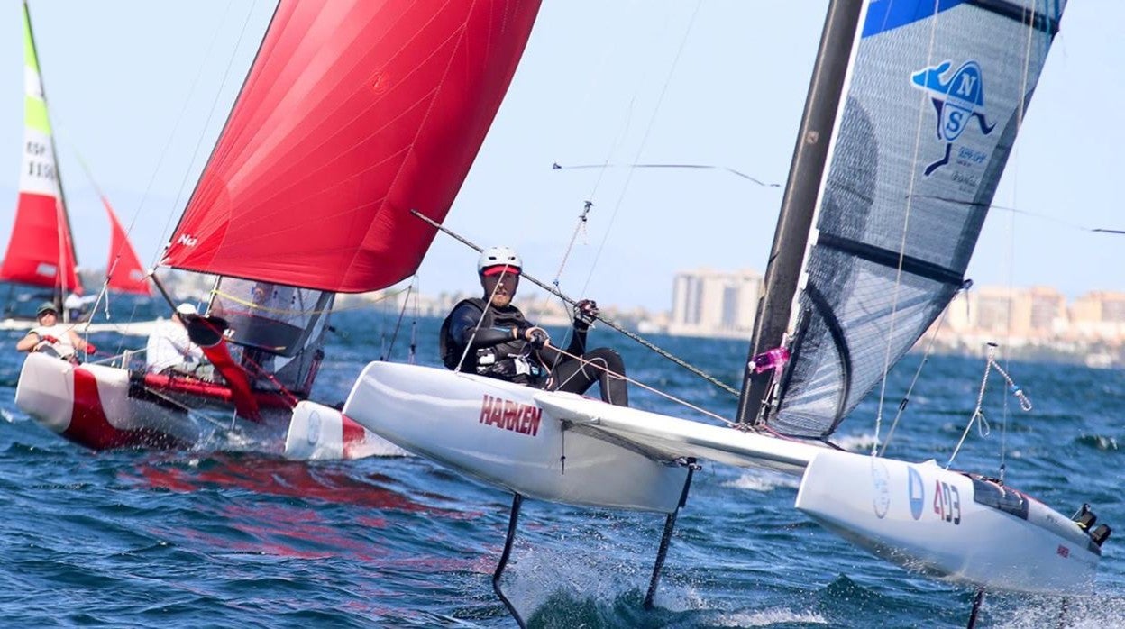 La Copa de Andalucia de Catamaranes se disputa este fin de semana en aguas de Sotogrande