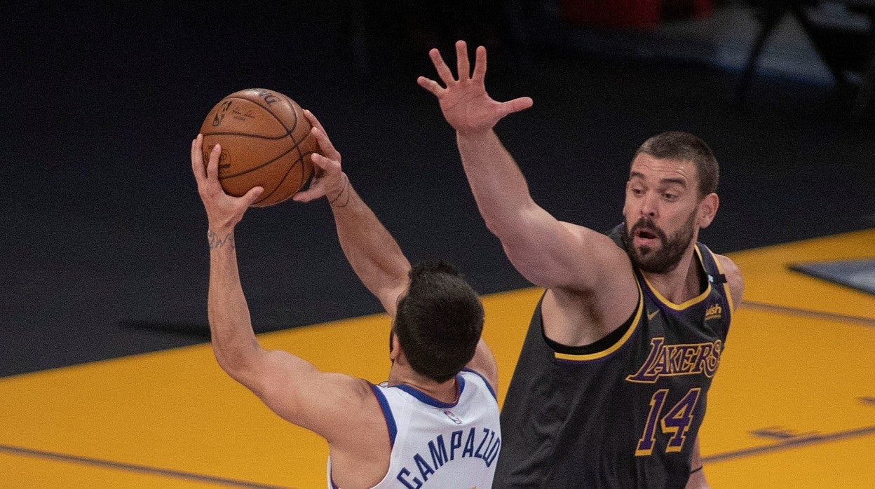 Los Lakers vuelven a ganar con un gran Marc Gasol