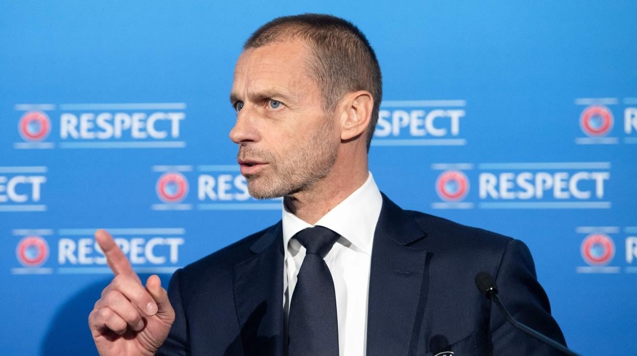 Aleksander Ceferin, presidente de la UEFA