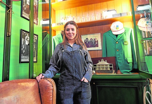 Carmen, hija de Severiano, atnedió a ABC en la casa del golfista