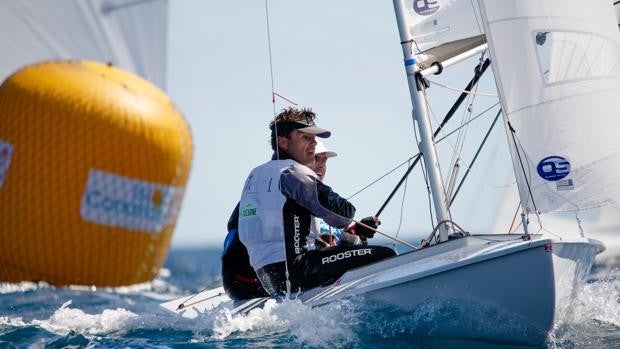 Gustavo y Rafael del Castillo, vencedores del Trofeo RCNGC de Snipe disputado en la bahía de Las Palmas