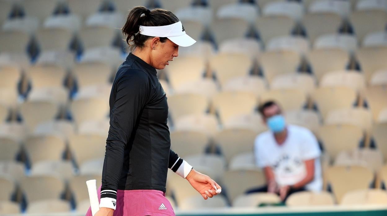 Muguruza se despide de París en la primera ronda