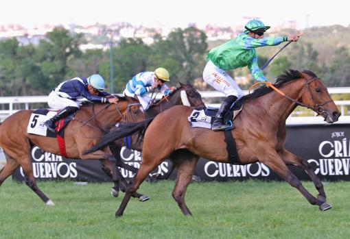 Speedfull, en la segunda carrera, el Premio Premier Galop