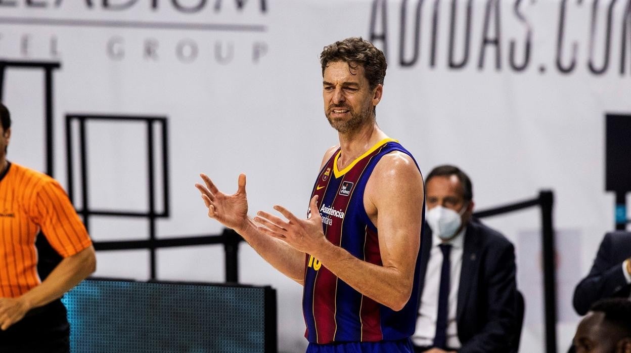 Pau Gasol, sincero: «Este podría ser mi último partido en el Palau»