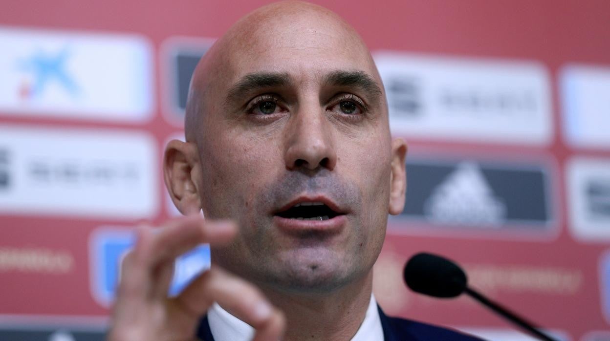 Luis Rubiales, presidente de la RFEF