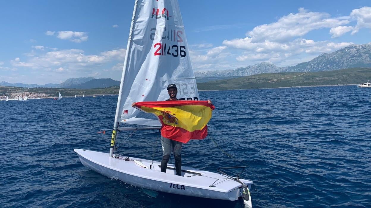 Leo Barreto, plata en el Campeonato de Europa Sub21 de ILCA 7