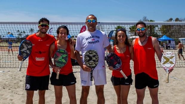 El tenis playa, camino de un récord mundial