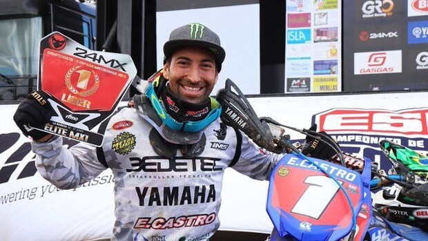 El sevillano Carlos Campano se proclama campeón de España de motocross