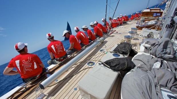 Gran navegación y grandes sonrisas en la Superyacht Cup Palma