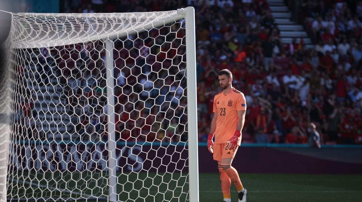 Simón, tras su gol en propia puerta