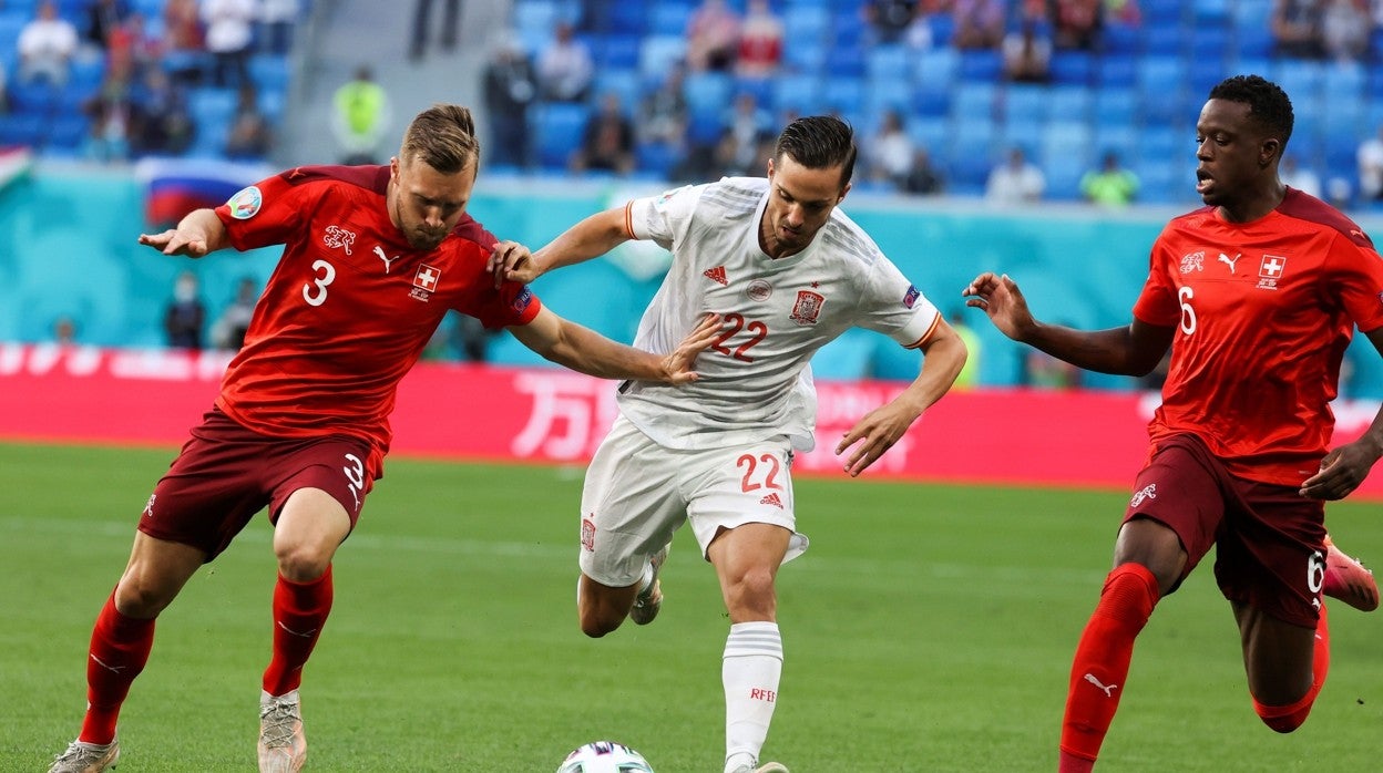 Pablo Sarabia, duda para la semifinal ante Italia