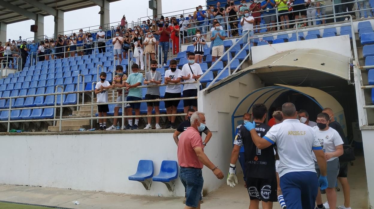 El Arcos CF, uno de los equipos de Tercera división que aparecen en la lista